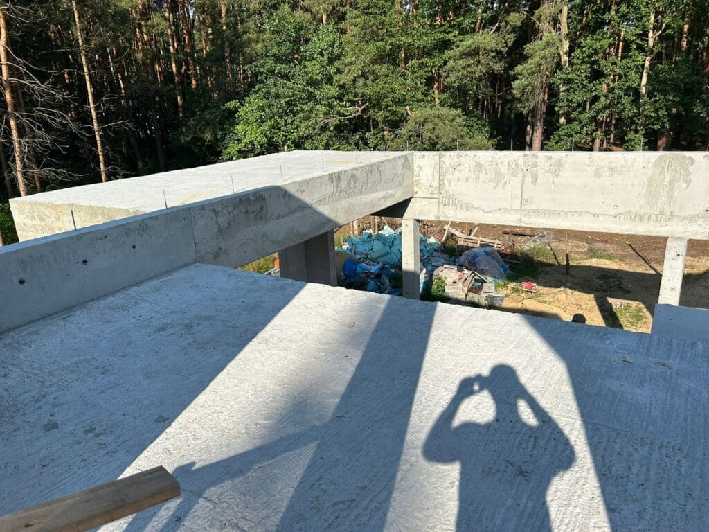 strop betonowy budowa domu global bud