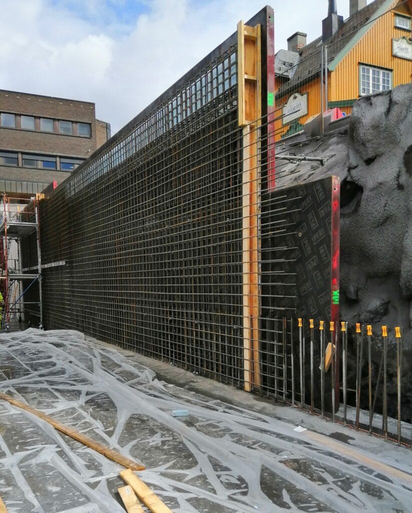 zbrojenie sciany z forma szalunkowa global bud